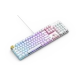 Glorious GMMK Modular Mechanical Keyboard Full Size (White Ice) - Gateron Brown Switch